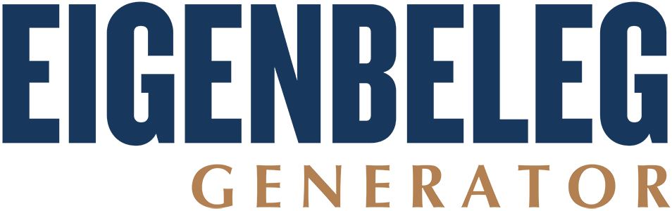 Eigenbeleg Generator